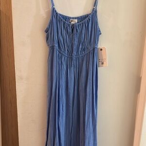 Billabong Blue Maxi Dress